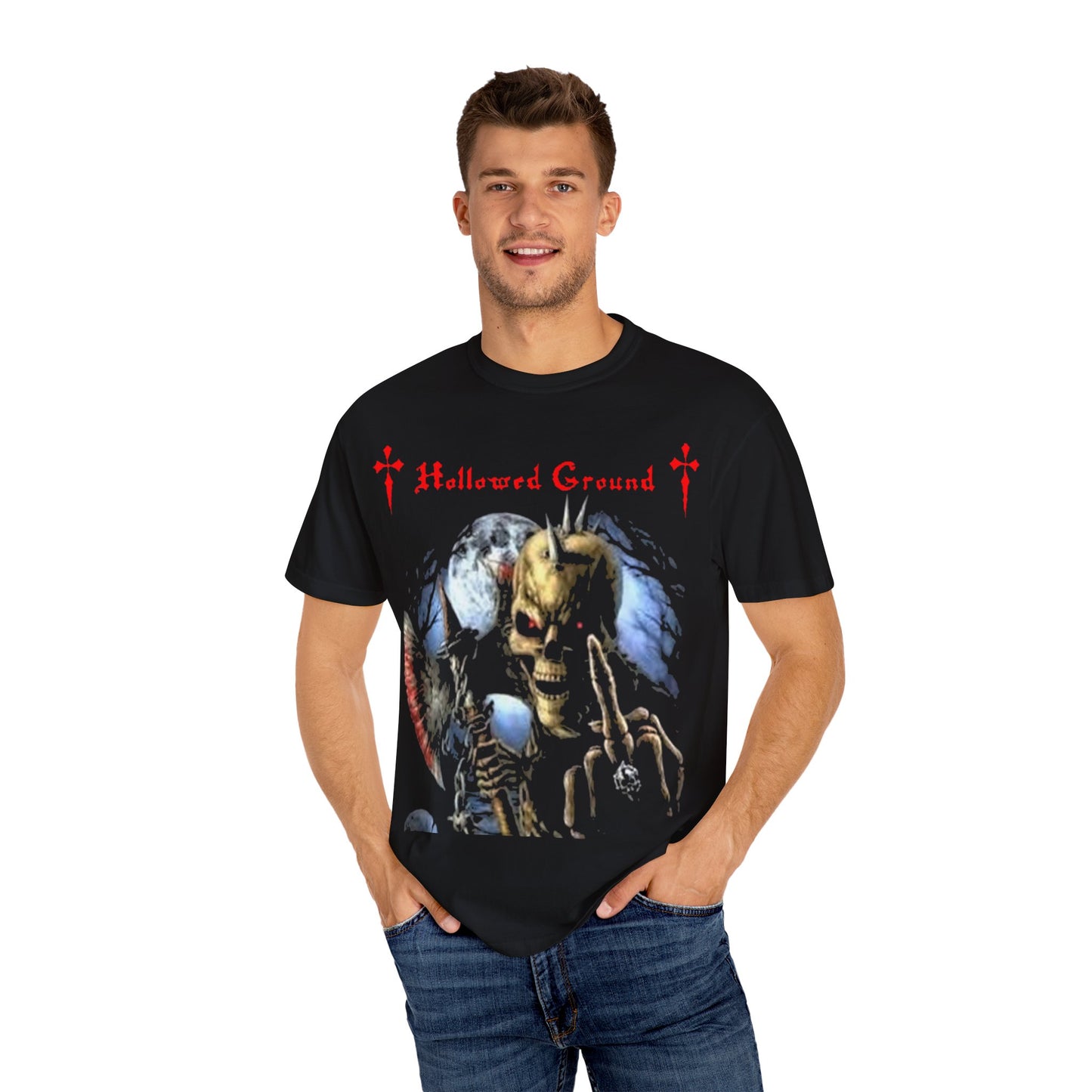 Gothic Graphic T-Shirt, Unisex Band Tee, Edgy Apparel, Alternative Fashion, Halloween Costume, Unique Gift Idea